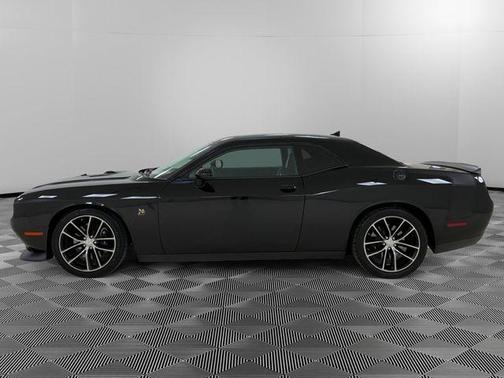 Black 2016 Dodge Challenger R/T Scat Pack
