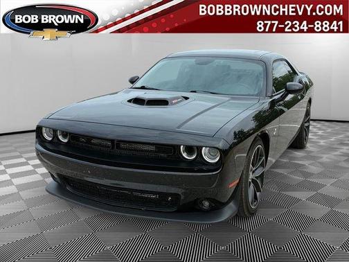 Black 2016 Dodge Challenger R/T Scat Pack