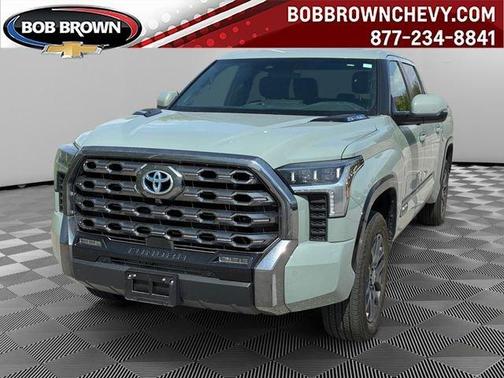 Gray 2024 Toyota Tundra Hybrid Platinum