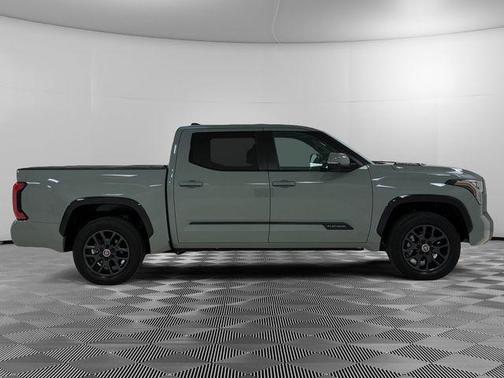 Green 2024 Toyota Tundra Hybrid Platinum