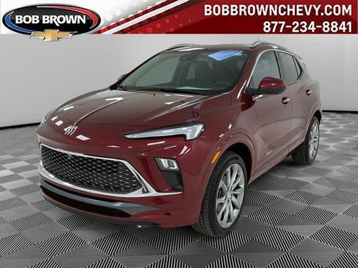 Red 2025 Buick Encore GX Avenir