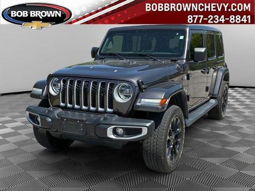 Gray 2021 Jeep Wrangler Unlimited 4xe Sahara