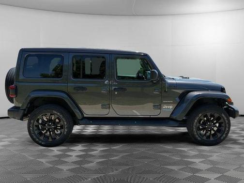 Gray 2021 Jeep Wrangler Unlimited 4xe Sahara