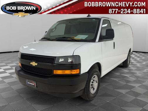 White 2023 Chevrolet Express 2500 Work Van