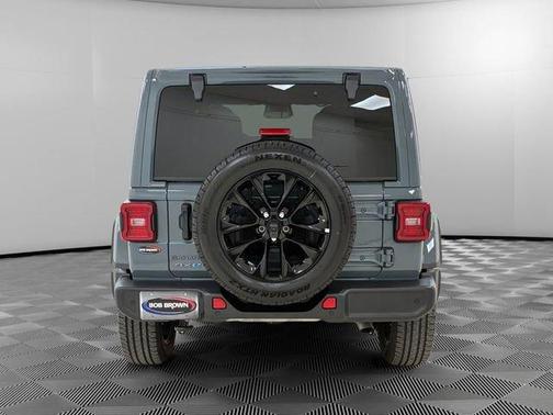 Gray 2025 Jeep Wrangler 4xe Sahara