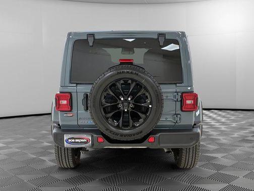 Gray 2025 Jeep Wrangler 4xe Sahara