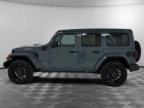 Gray 2025 Jeep Wrangler 4xe Sahara