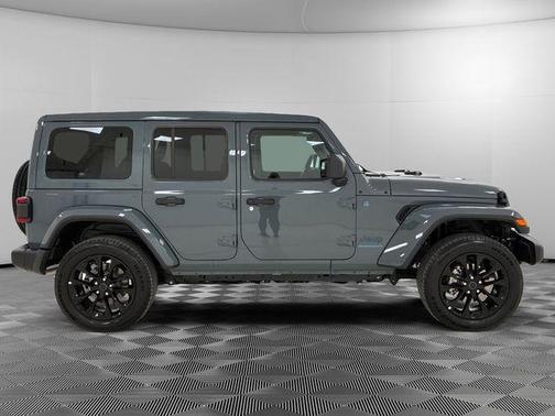 Gray 2025 Jeep Wrangler 4xe Sahara