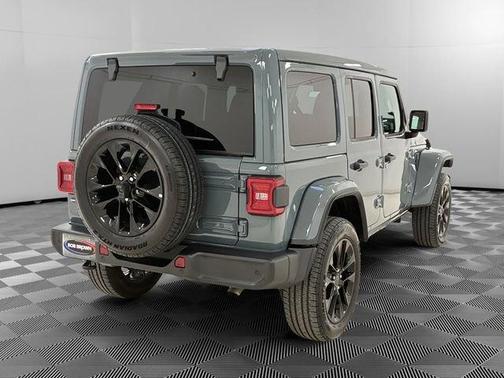 Gray 2025 Jeep Wrangler 4xe Sahara