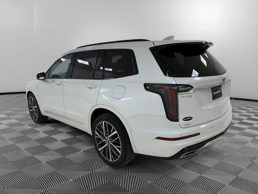 Crystal White Tri-Coat 2025 Cadillac XT6 Sport AWD