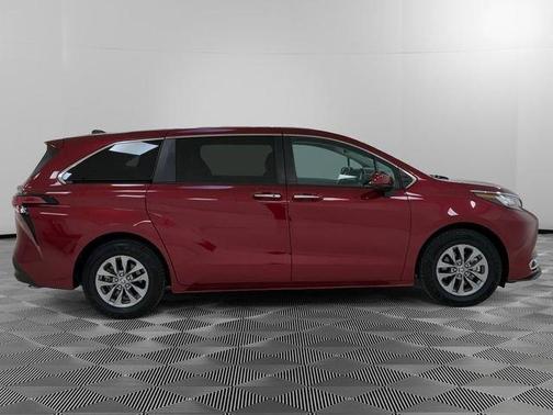 Red 2022 Toyota Sienna XLE
