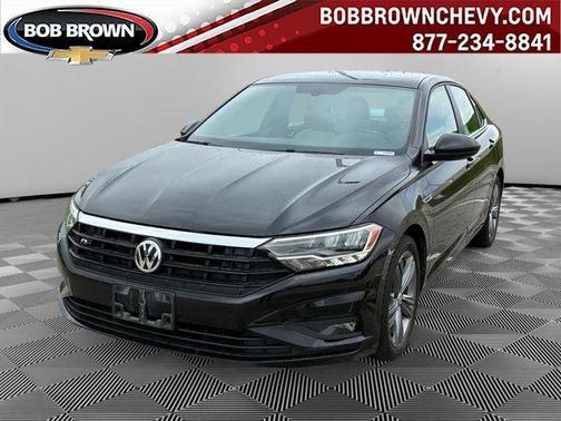 Deep Black Pearl Effect 2021 Volkswagen Jetta 1.4T R-Line