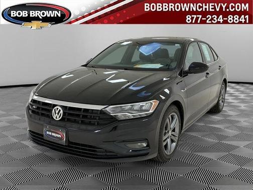 Deep Black Pearl Effect 2021 Volkswagen Jetta 1.4T R-Line