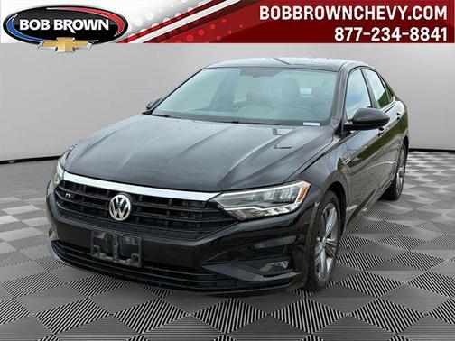 Deep Black Pearl Effect 2021 Volkswagen Jetta 1.4T R-Line