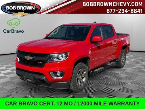 Red 2019 Chevrolet Colorado Z71