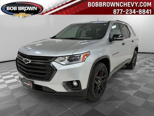 Gray 2021 Chevrolet Traverse Premier