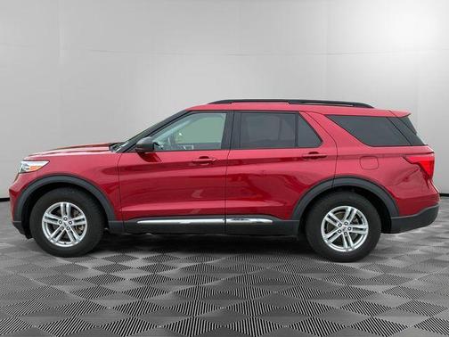 Red 2020 Ford Explorer XLT