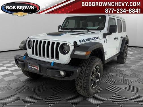 White 2022 Jeep Wrangler Unlimited 4xe Rubicon