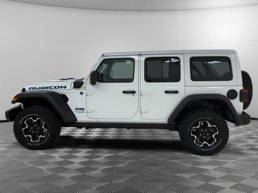 White 2022 Jeep Wrangler Unlimited 4xe Rubicon
