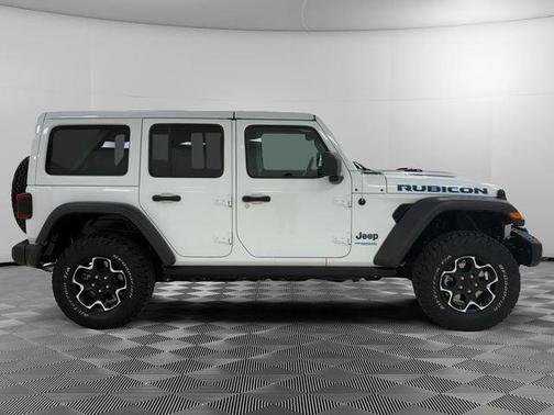 White 2022 Jeep Wrangler Unlimited 4xe Rubicon
