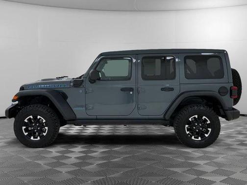 Gray 2025 Jeep Wrangler 4xe Rubicon