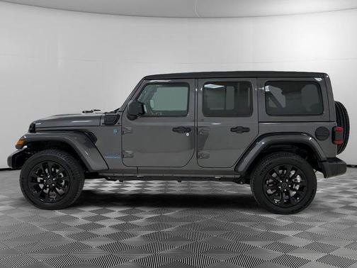 Gray 2025 Jeep Wrangler 4xe Sahara