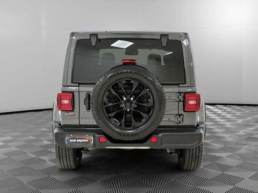 Gray 2025 Jeep Wrangler 4xe Sahara
