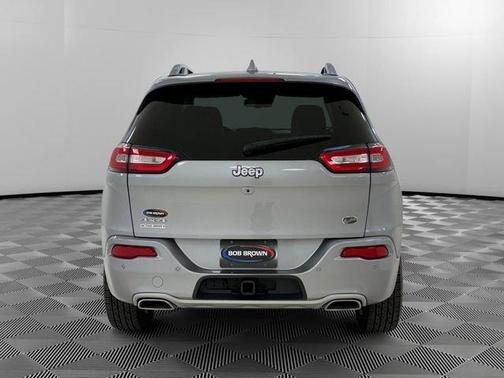 Billet Silver Metallic Clearcoat 2016 Jeep Cherokee Overland