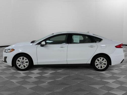 White 2020 Ford Fusion S