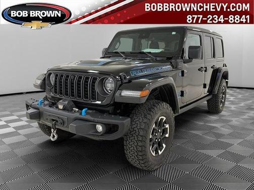 Black 2024 Jeep Wrangler 4xe Rubicon