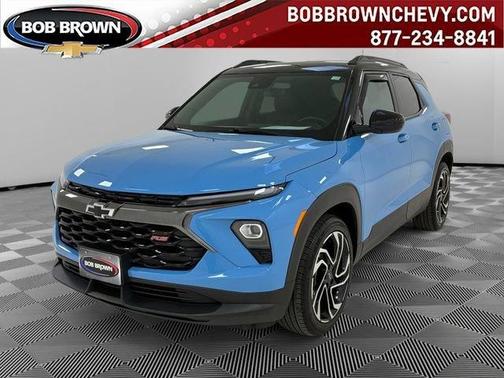 Blue 2024 Chevrolet Trailblazer RS