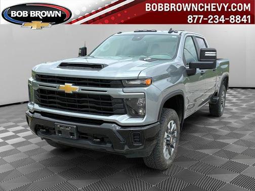 Sterling Gray Metallic 2024 Chevrolet Silverado 2500 Custom