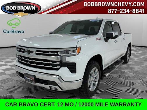White 2026 Chevrolet Silverado 1500 LTZ