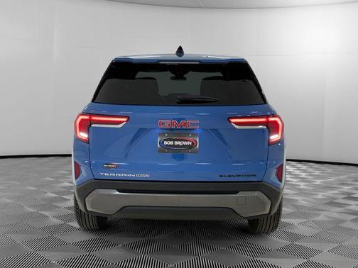 Blue 2025 GMC Terrain Elevation