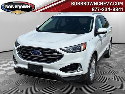 White 2020 Ford Edge SEL