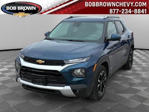 Blue 2021 Chevrolet Trailblazer LT