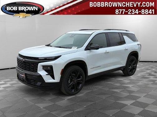 White 2027 Chevrolet Traverse RS