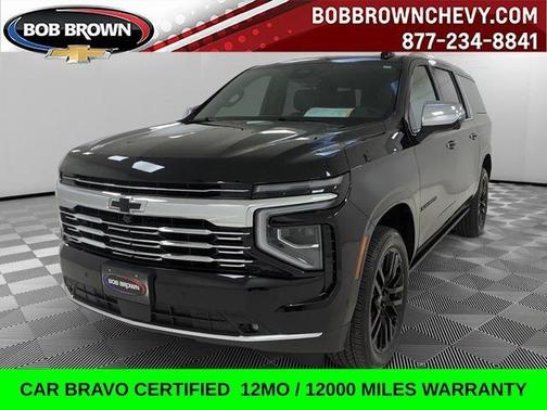 Black 2025 Chevrolet Suburban Premier