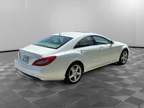 White 2012 Mercedes-Benz CLS-Class