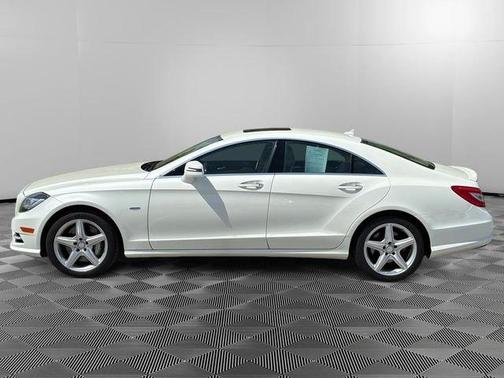 White 2012 Mercedes-Benz CLS-Class