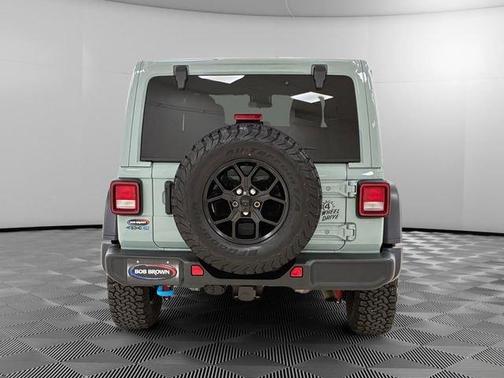 Gray 2024 Jeep Wrangler 4xe Sport
