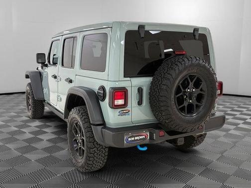 Gray 2024 Jeep Wrangler 4xe Sport