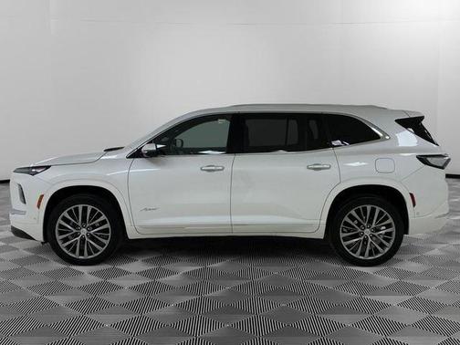 White Frost Tri-Coat 2025 Buick Enclave Avenir