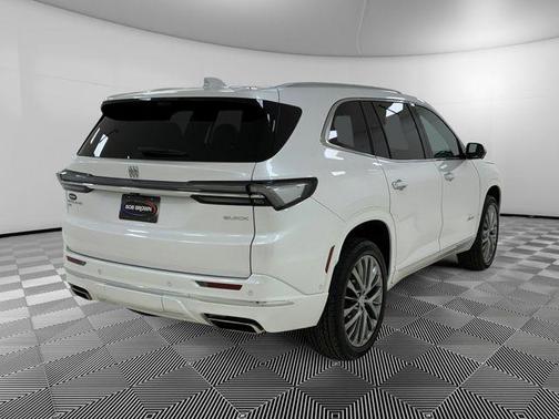 White Frost Tri-Coat 2025 Buick Enclave Avenir