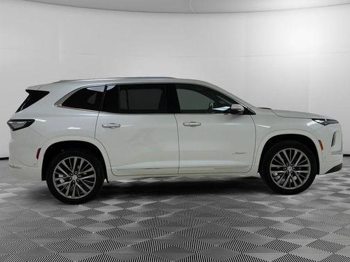 White Frost Tri-Coat 2025 Buick Enclave Avenir