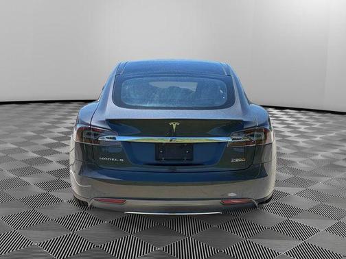 Silver 2015 Tesla Model S