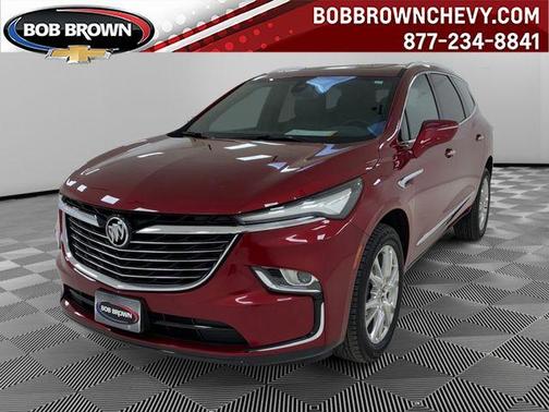 Red 2024 Buick Enclave Essence