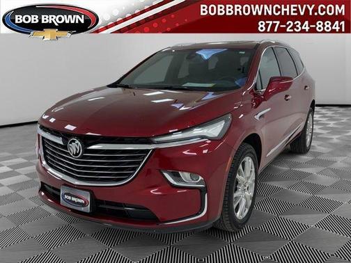 Red 2024 Buick Enclave Essence