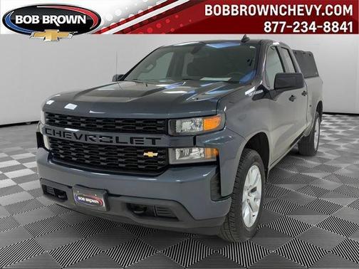 Gray 2020 Chevrolet Silverado 1500 Custom