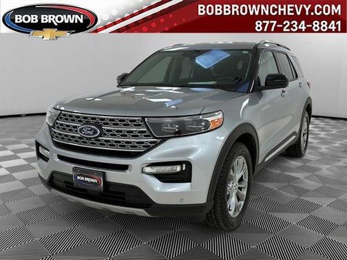Silver 2022 Ford Explorer Limited